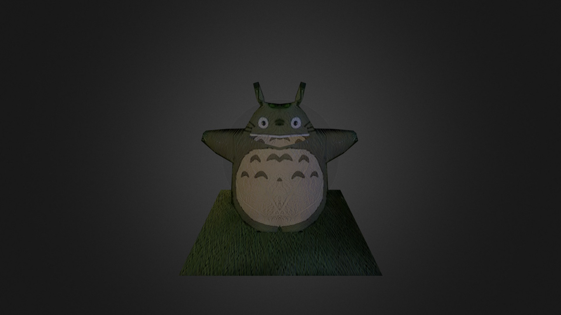 Totoro - 3D model by loughem [96bbef4] - Sketchfab