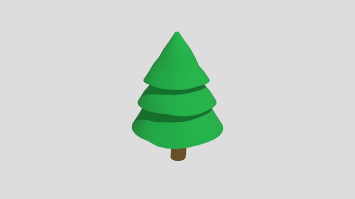 Low Poly Tree for free 3D Model
