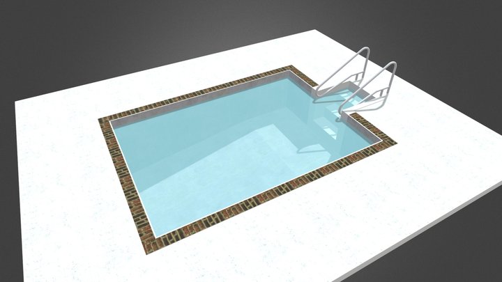 Prestwick Pool 10' x 14' 3D Model