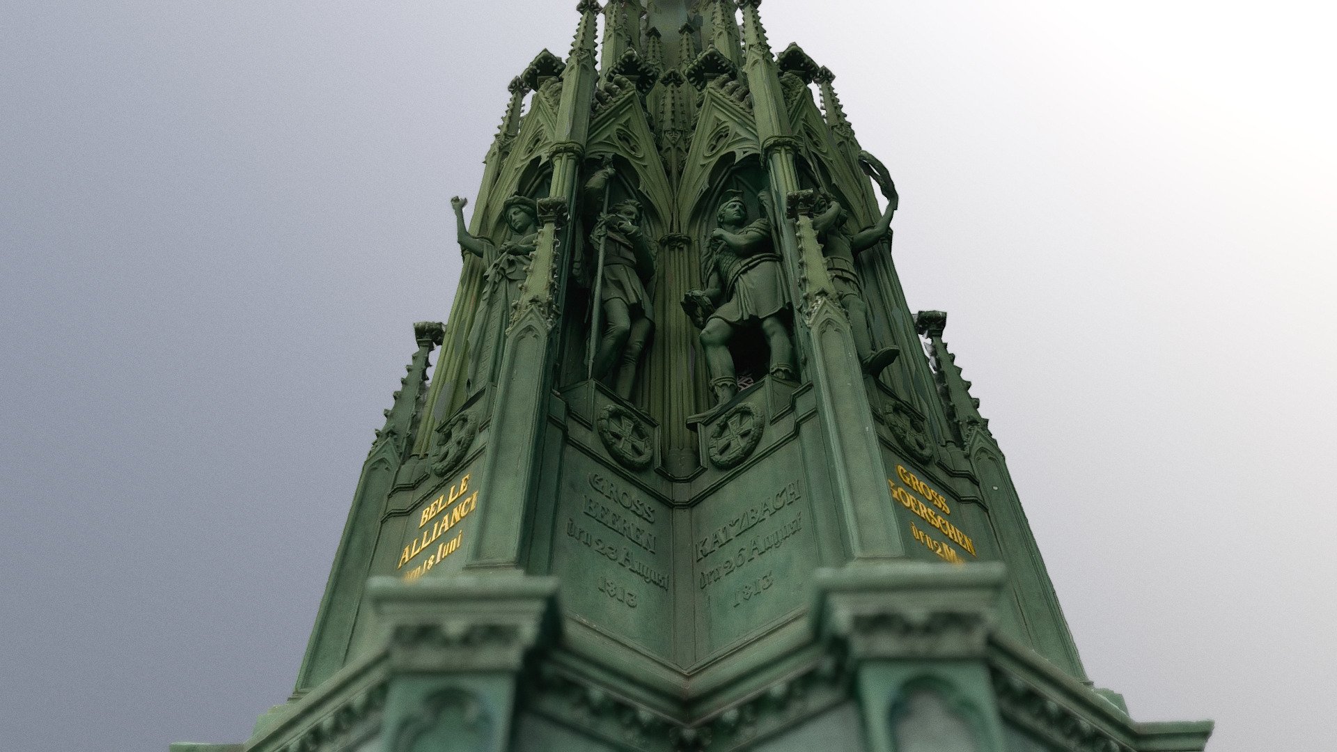 Prussian Monument for the Liberation Wars — Sketchfab embed 3D viewer