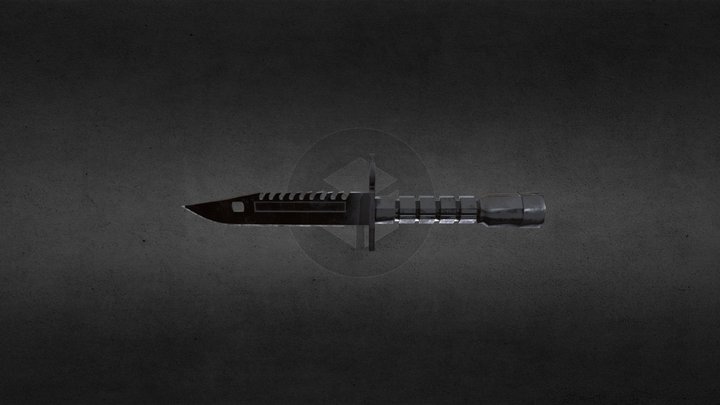 M9 Bayonet 3D Model