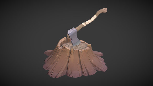 Stump 3D Model