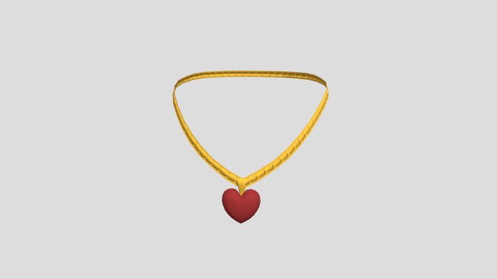[Tomodachi Life: Living The Dream] Heart Pendant – Free 3D Model STL
