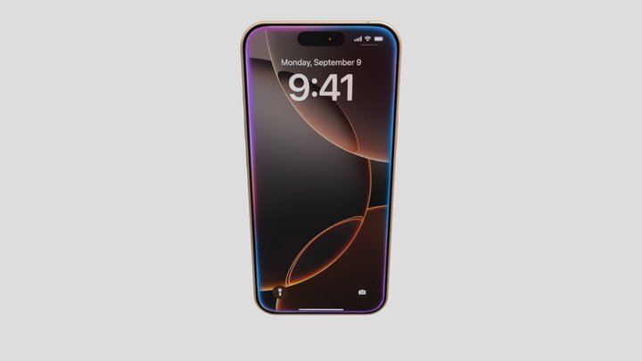 Iphone 16 Pro 3D Model