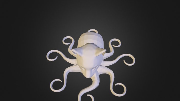 Octocat-v1.stl 3D Model