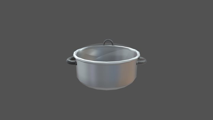 Cooking Pot 3D Model