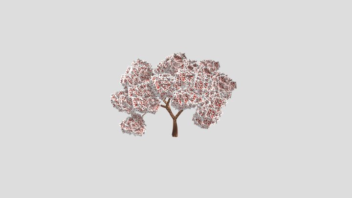 Orange Leaved Tree – Modello 3D gratuito STL