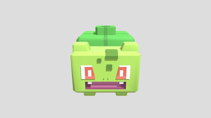 Mobile - Pokemon Quest - 001 Bulbasaur 3D Model
