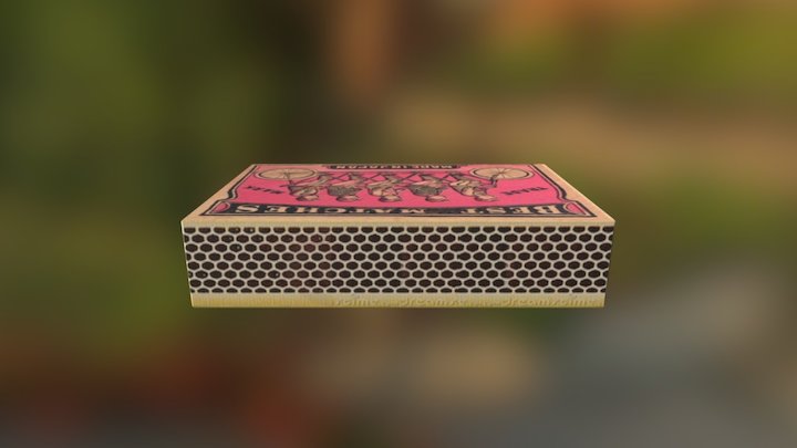 Matchbox 3D Model