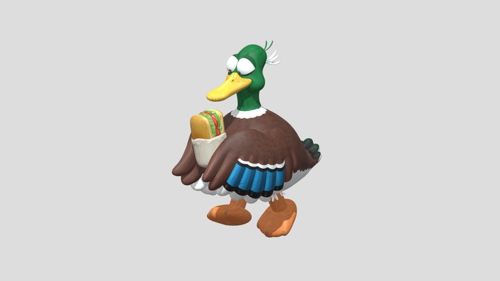 uncle-dan-balloon-3d-model 3D Model