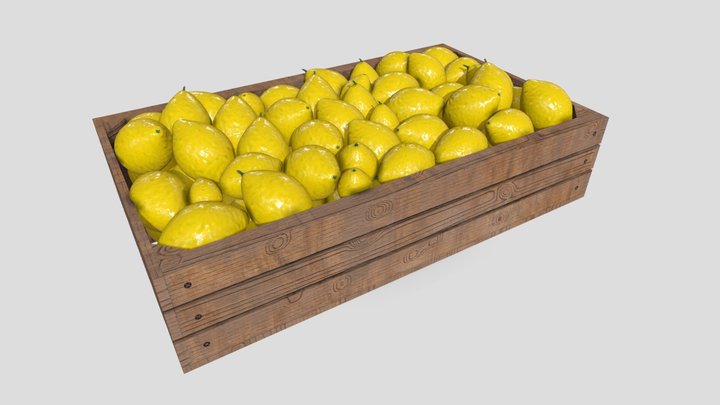 LemonBox 3D Model