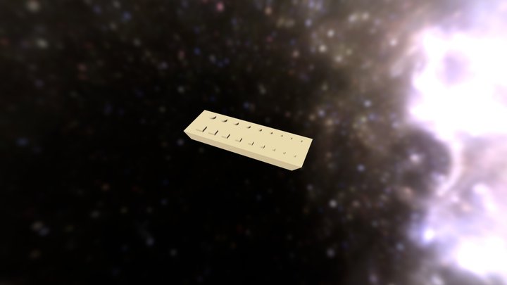 Feature Resolution Test 3D Model