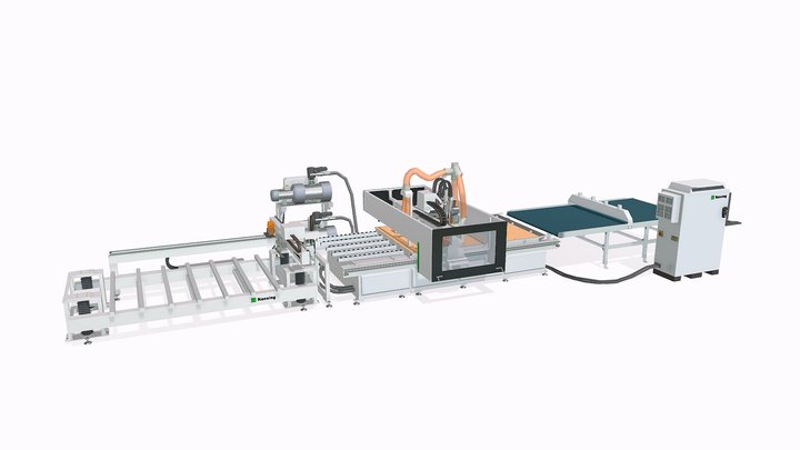 NCG3021L machine tool 3D Model