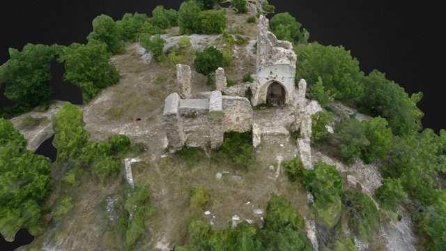 Eglise St-Barthelemy Ongles 3D Model