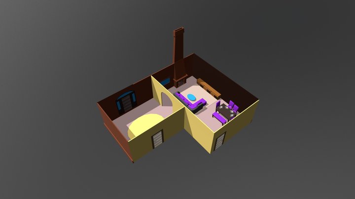 Living room 3D Model