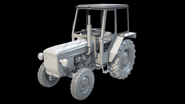 Zetor 4718 3D Model