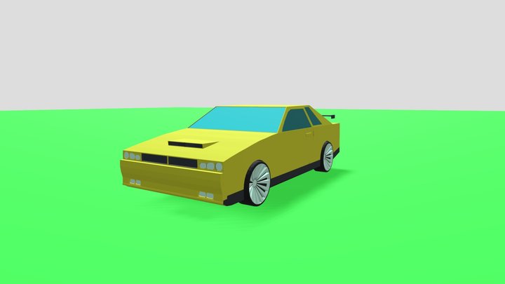 NISSAN GTR 3D Model