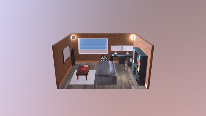 Games Room 3D Model
