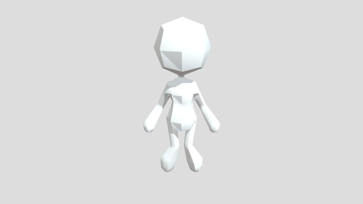 Peanut boy 3D Model