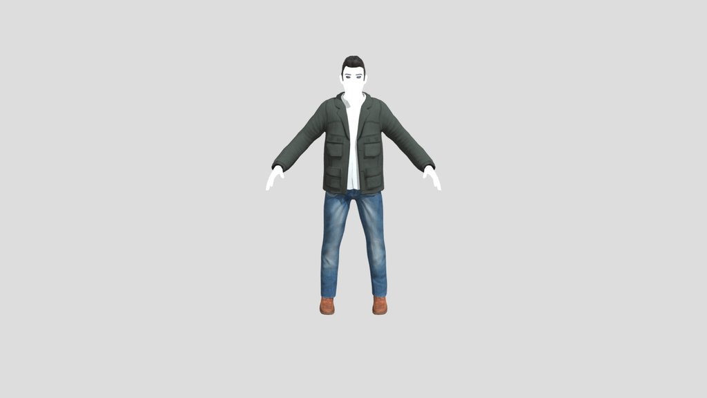 Mark Character Rigged