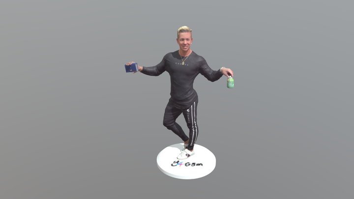 利樹君 3D Model