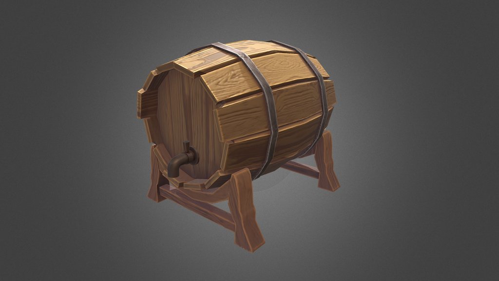 Stylized Barrel