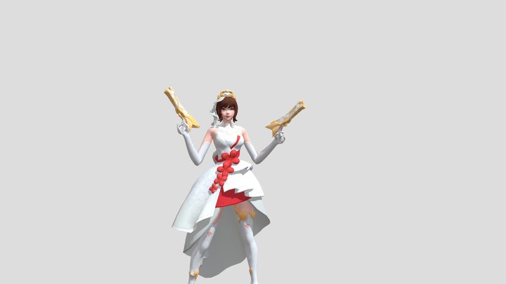 violet 3D Model