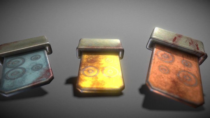 карты доступа - Atomic Heart 3D Model