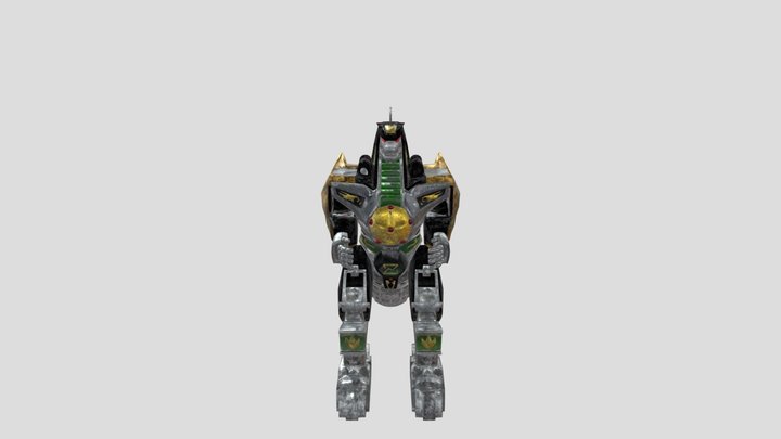 Dragonzord 3D Model