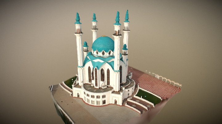 Мечеть Кул Шариф Казань 3D Model