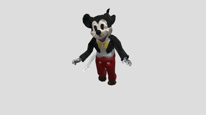 Rotting Mickey 3D Model
