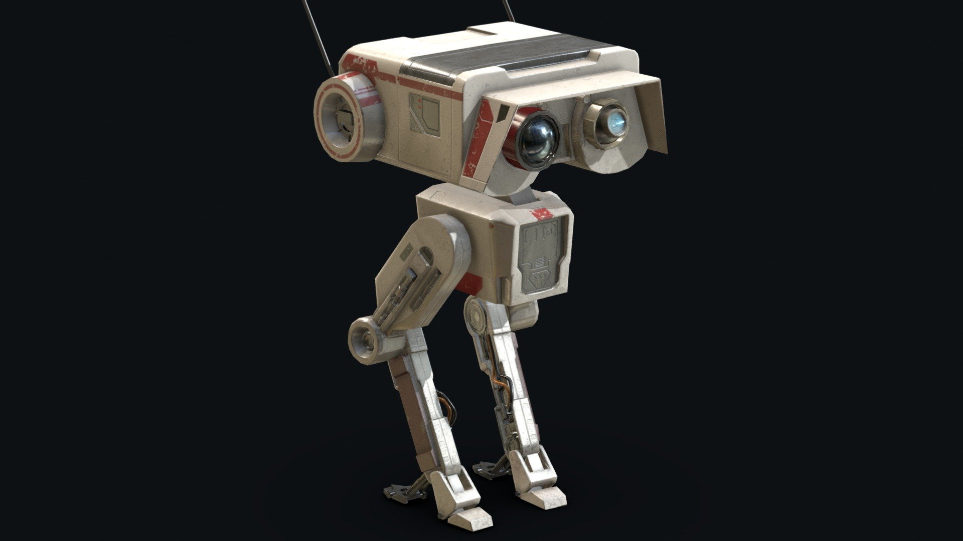 Starwars little Droid - Buy Royalty Free 3D model by Zhelazniakov ...