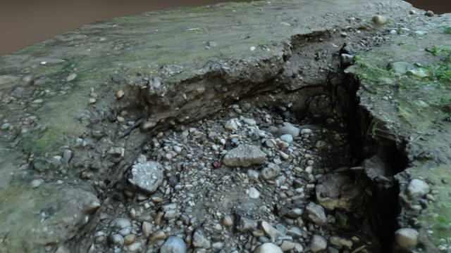 Trickle Erosion 3D Model