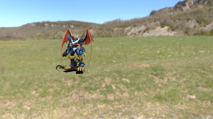 Imperialdramon: Fighter Mode 3D Model