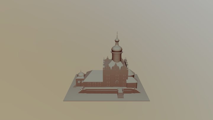 успенскийсобор-3D 3D Model