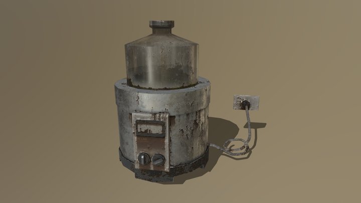 Solution warmer machine 3D Model