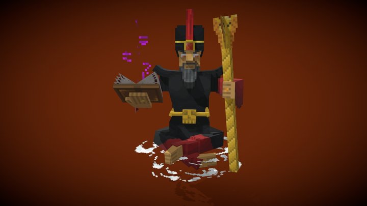 Arabic Wizard 3D Model