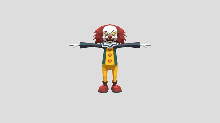 clown neighbor (reupload) 3D Model