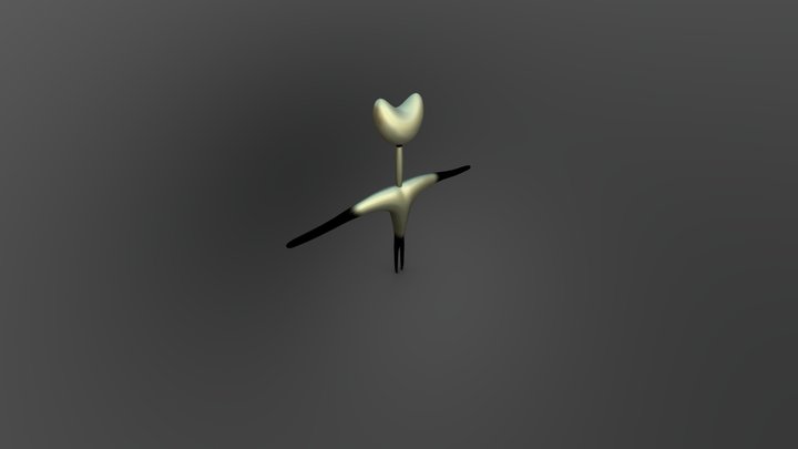 Thin bear 3D Model