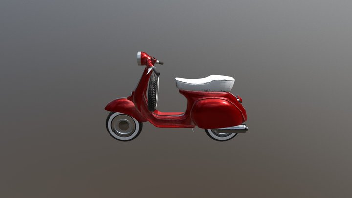 Vespa 3D Model