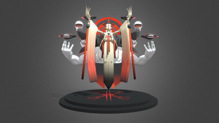 ♦Abyssal Sun Princess 3D Model