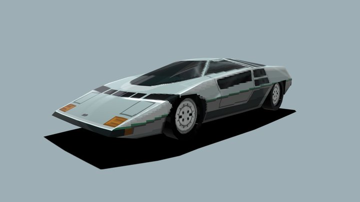 Dome Zero (PS1 Low Poly) 3D Model