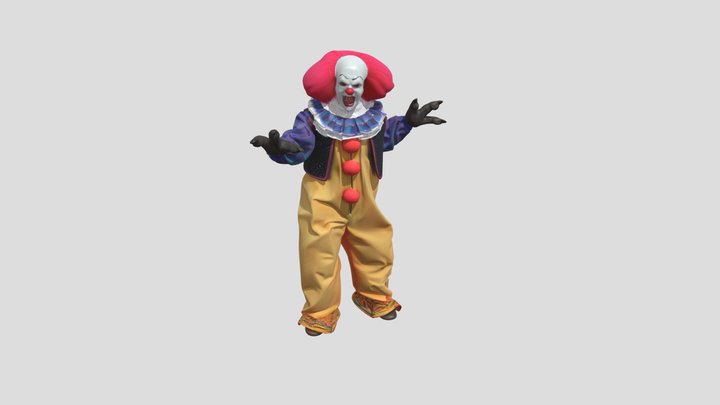 Pennywise 1990 3D Model
