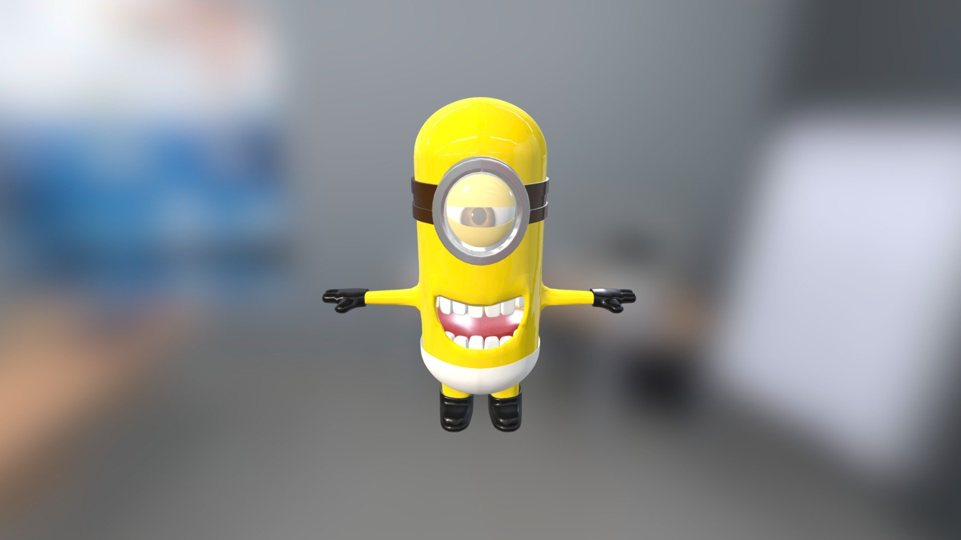 Minion - 3D model by Anthony McCann (@anthonymccann) [96d8827] - Sketchfab