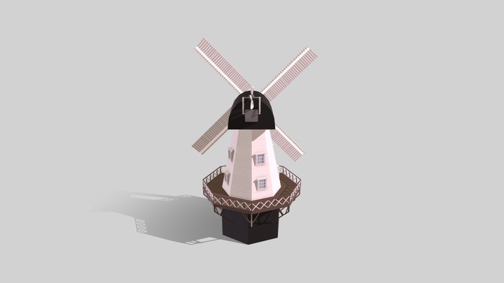 Windmill 3D Model