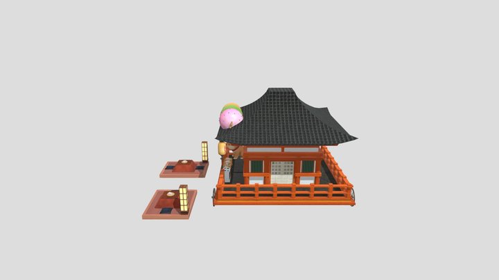 Foodtruck Dazzling Dango's! 3D Model