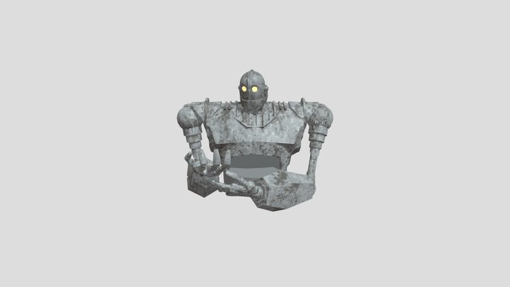 Iron Giant Model with texture 3D Model