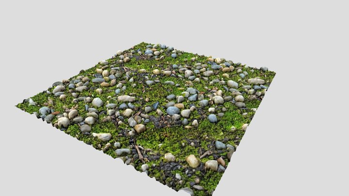 Tilable Pabbles With Mossy 2 3d model free – Kostenloses 3D-Modell STL