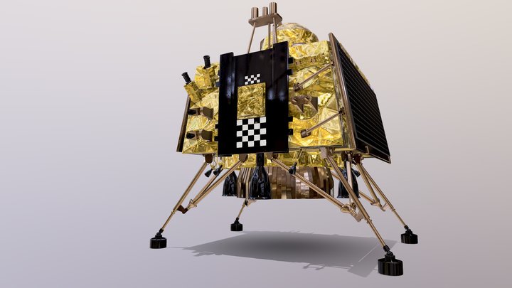 Chandrayaan3 3D models - Sketchfab