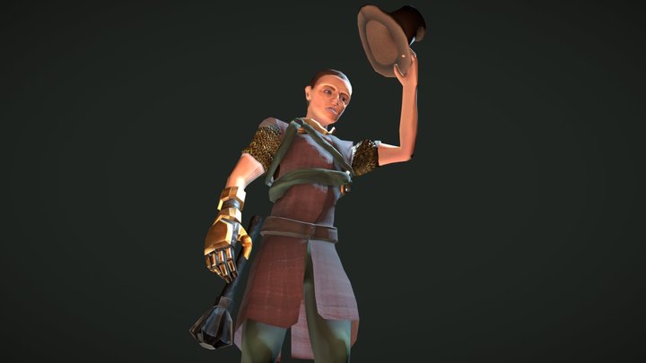 First Character 3D Model